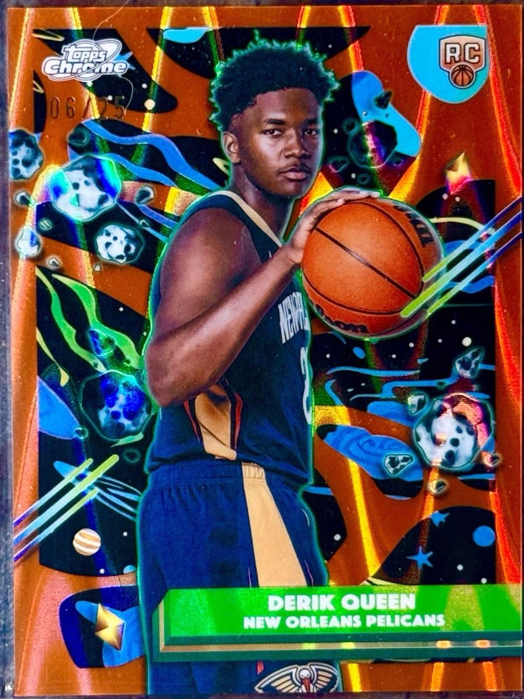 Derik Queen [Orange Galactic Refractor] #92