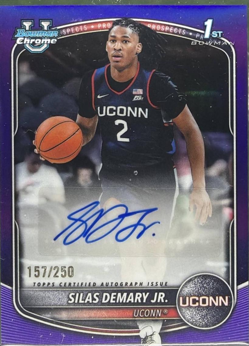 Silas Demary Jr. [Purple Refractor] #CPA-SD