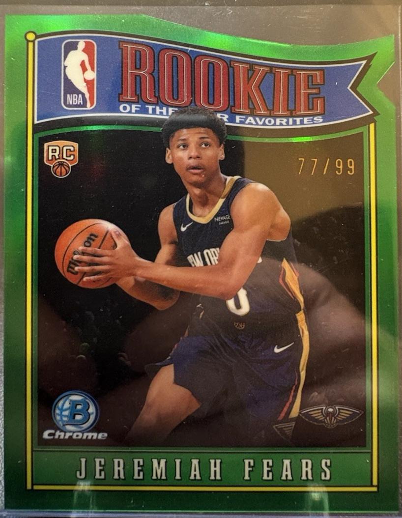 Jeremiah Fears [Green Refractor] #RY-7