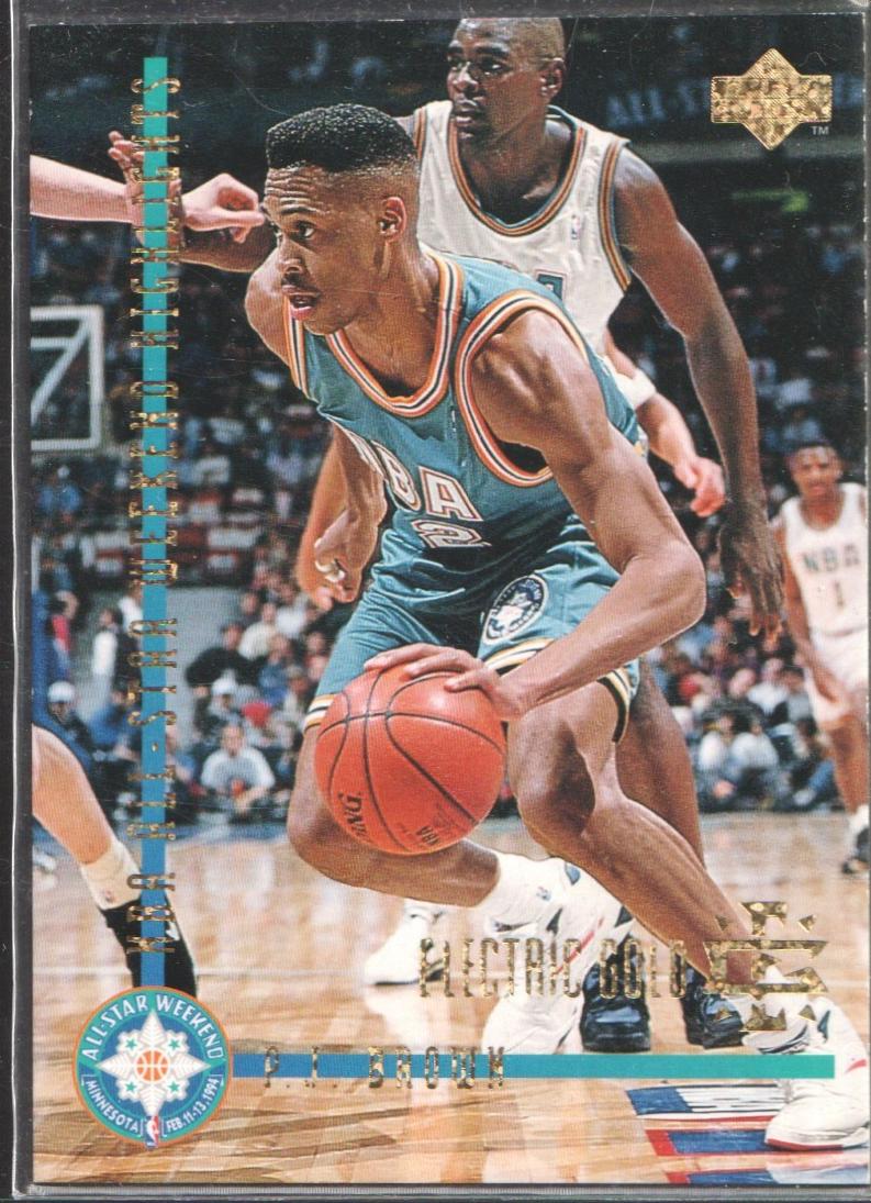 P.J. Brown [Electric Court Gold] #190