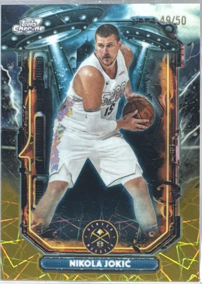 Nikola Jokic [Gold Interstellar Refractor] #ET-4