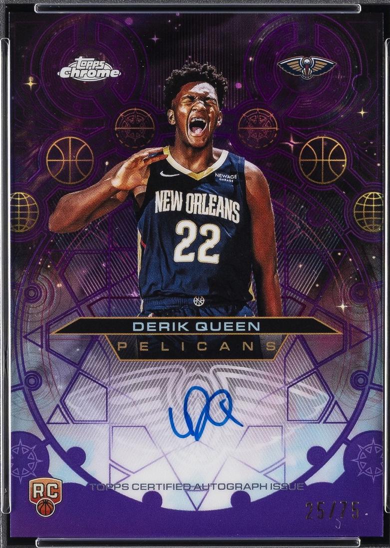 Derik Queen [Refractor Purple] #CHR-DQ