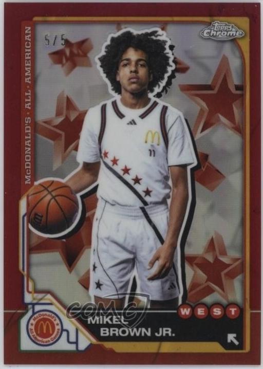 Mikel Brown Jr. [Red Refractor] #9