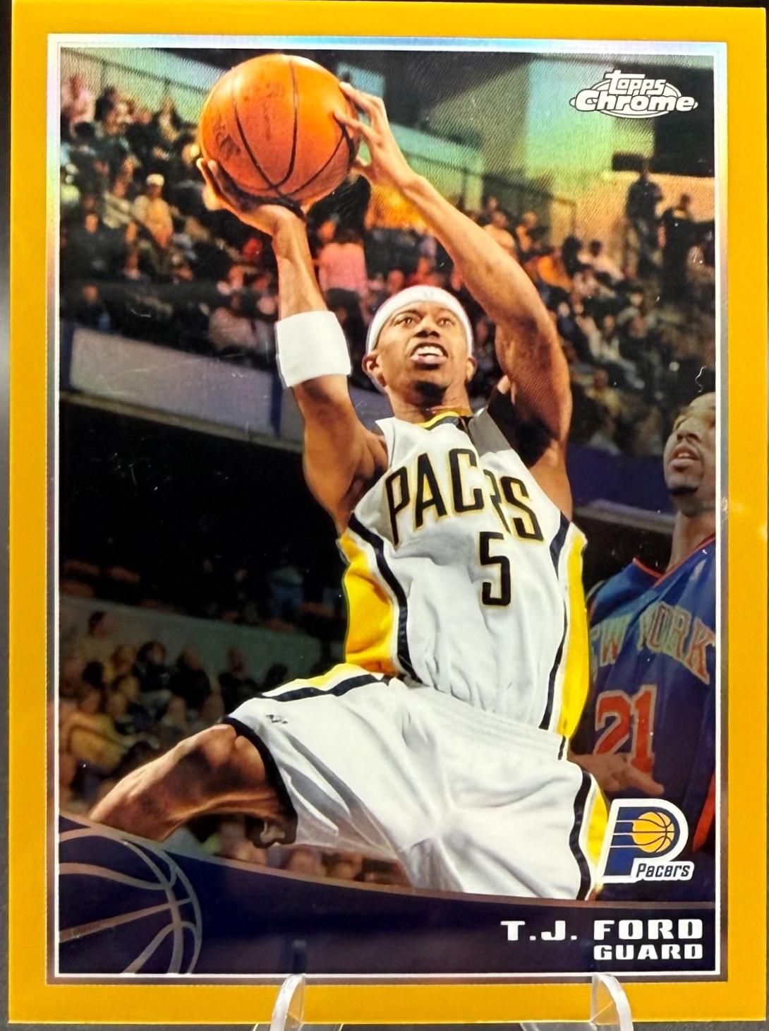 T.J. Ford [Refractor Gold] #39