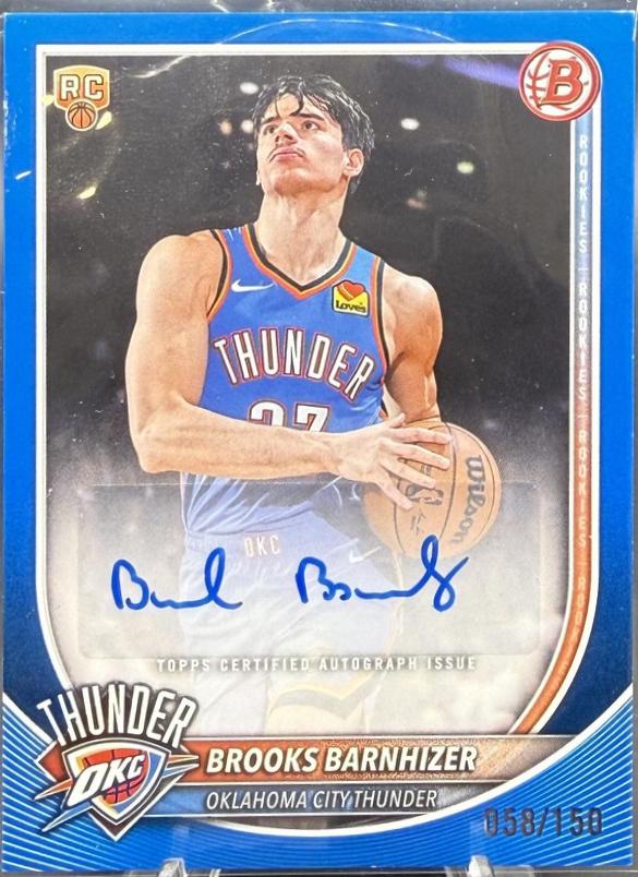 Brooks Barnhizer [Blue Border] #RVA-BB