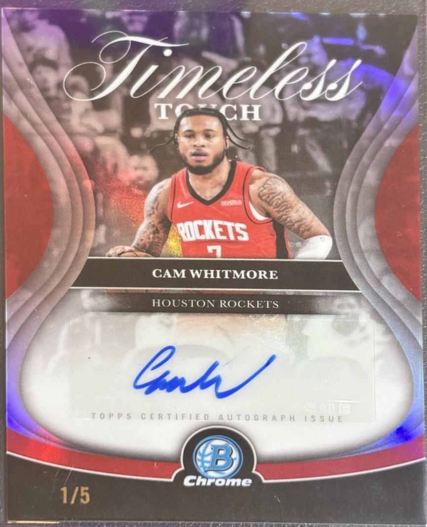 Cam Whitmore [Red] #TTA-CH