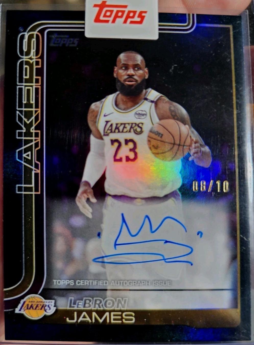 LeBron James [Black Rainbow] #TFRA-LJ