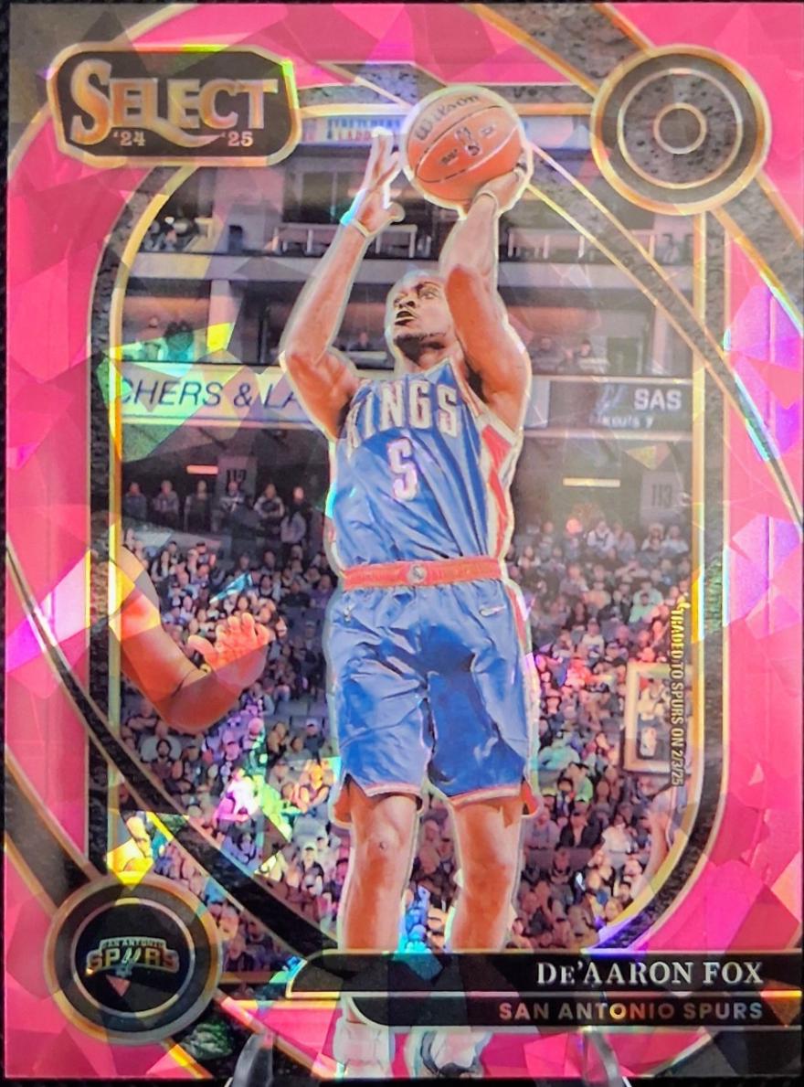 De'Aaron Fox [Pink Cracked Ice Prizm] #239