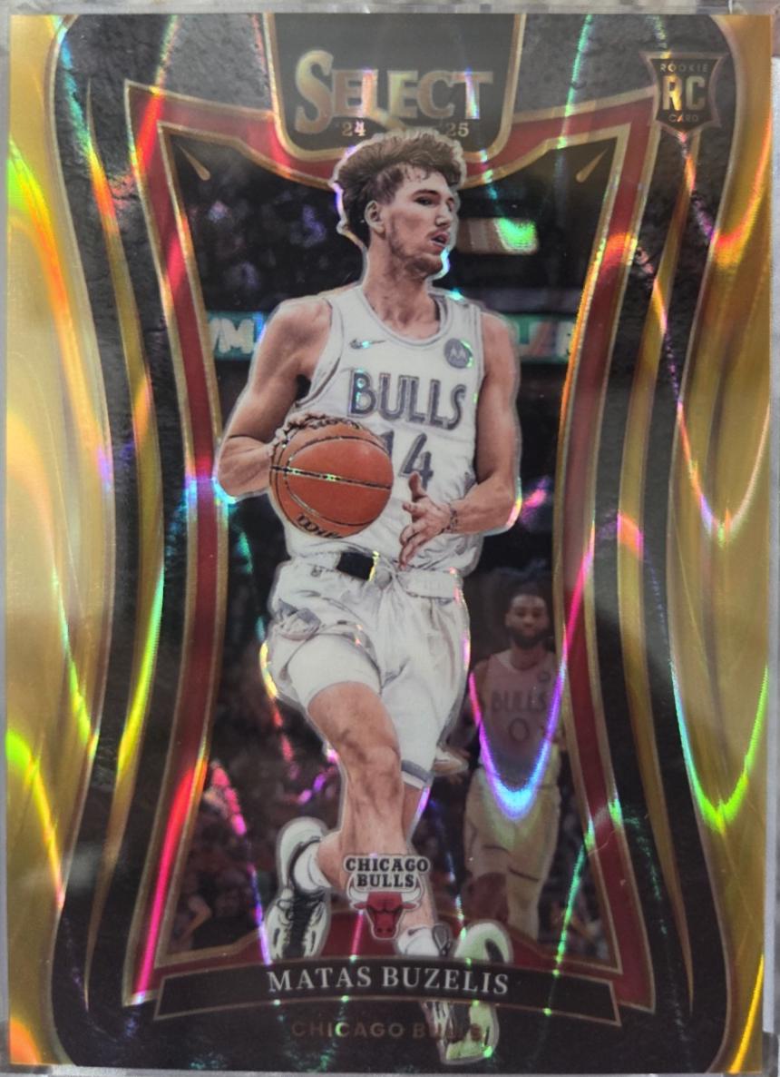 Matas Buzelis [Gold Tectonic Prizm] #384