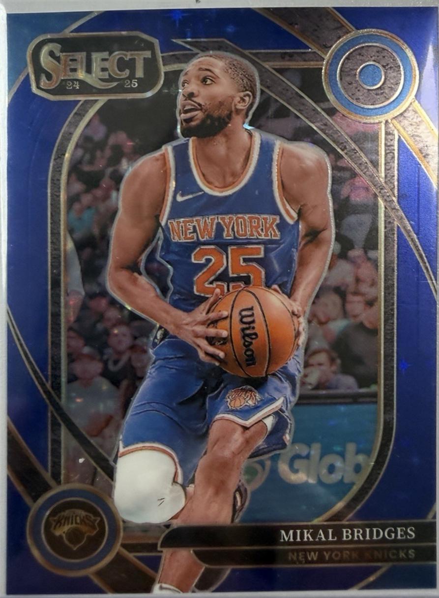 Mikal Bridges [Blue Stars Prizm] #204