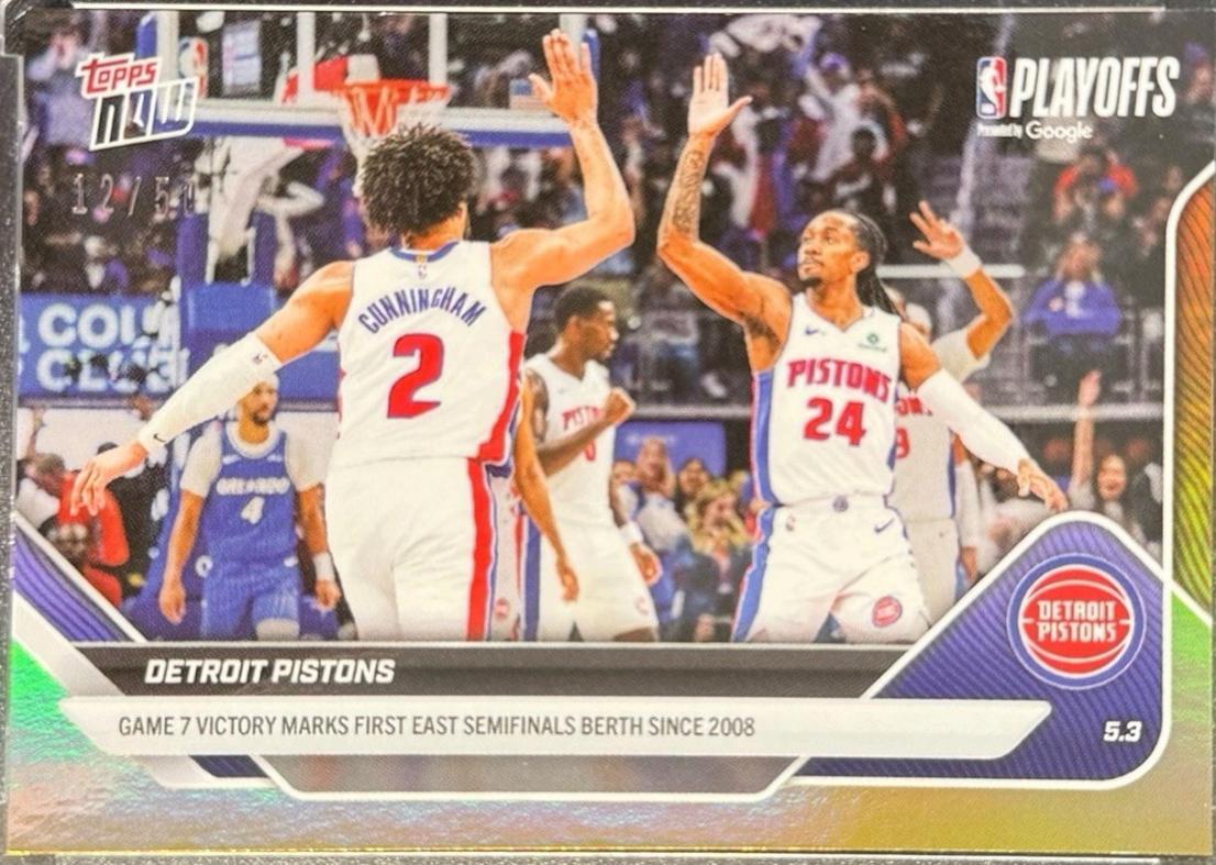 Detroit Pistons [Gold] #291