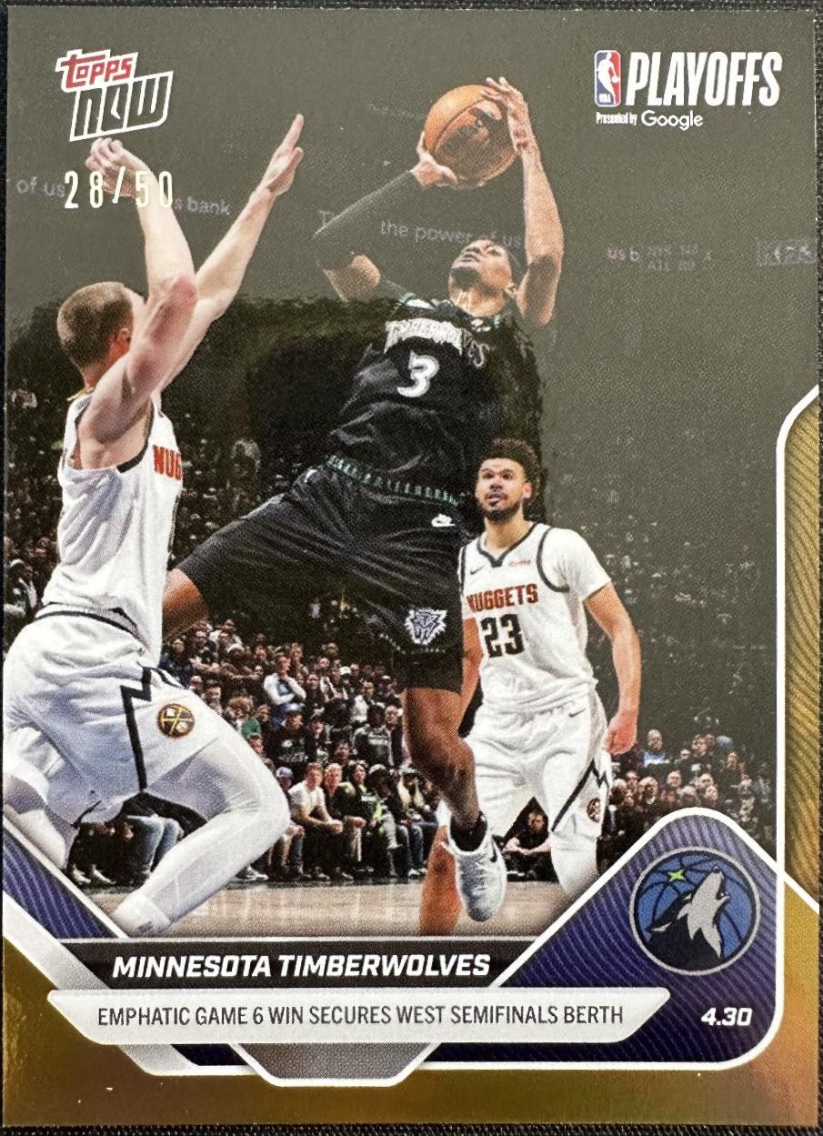 Minnesota Timberwolves [Gold] #286
