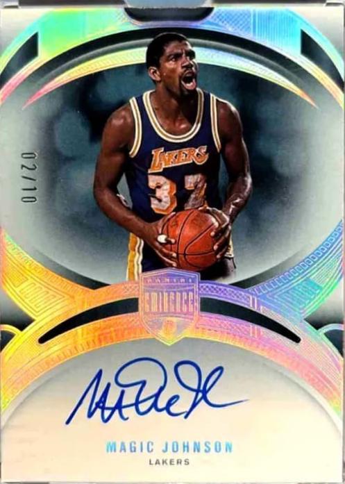 Magic Johnson [Autograph] #8