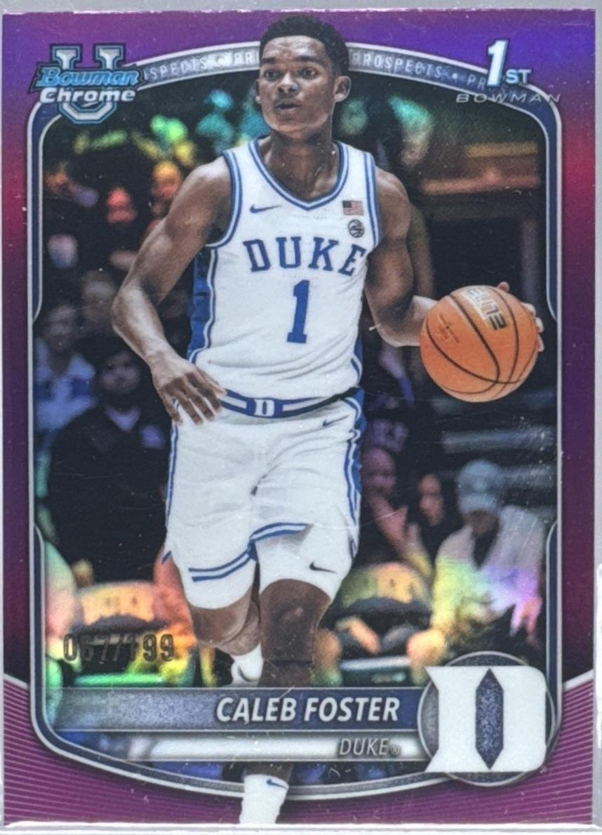 Caleb Foster [Fuchsia Refractor] #BCP-100