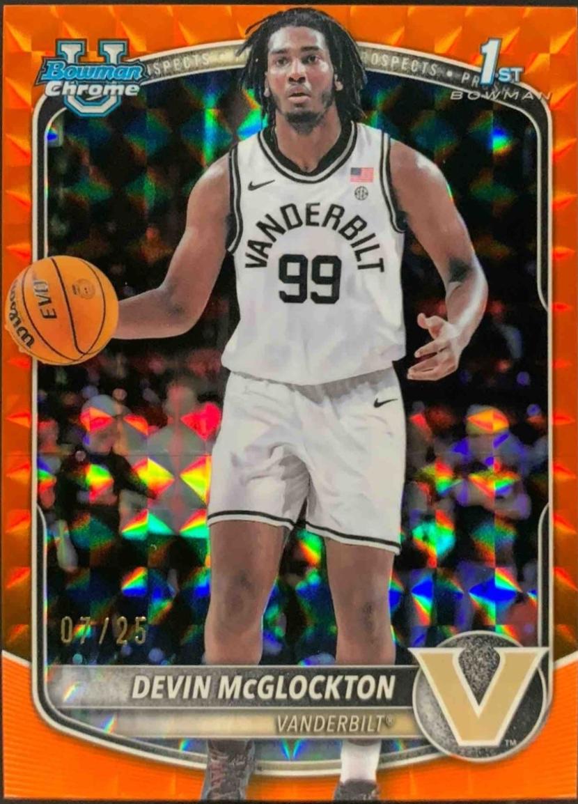 Devin McGlockton [Orange Geometric] #BCP-56