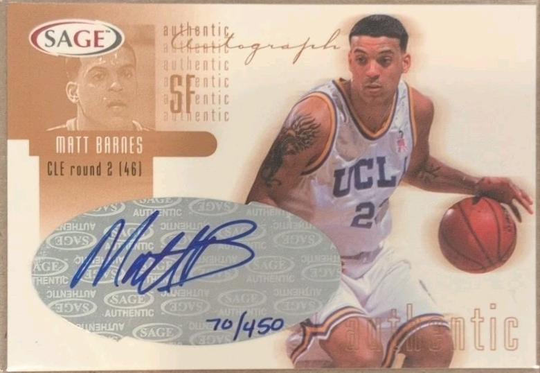 Matt Barnes [Bronze] #A3