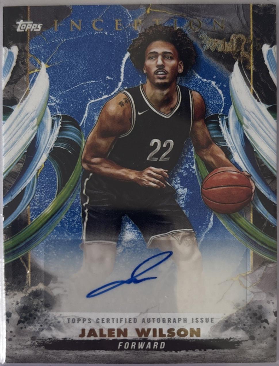 Jalen Wilson [Blue] #AC-JW