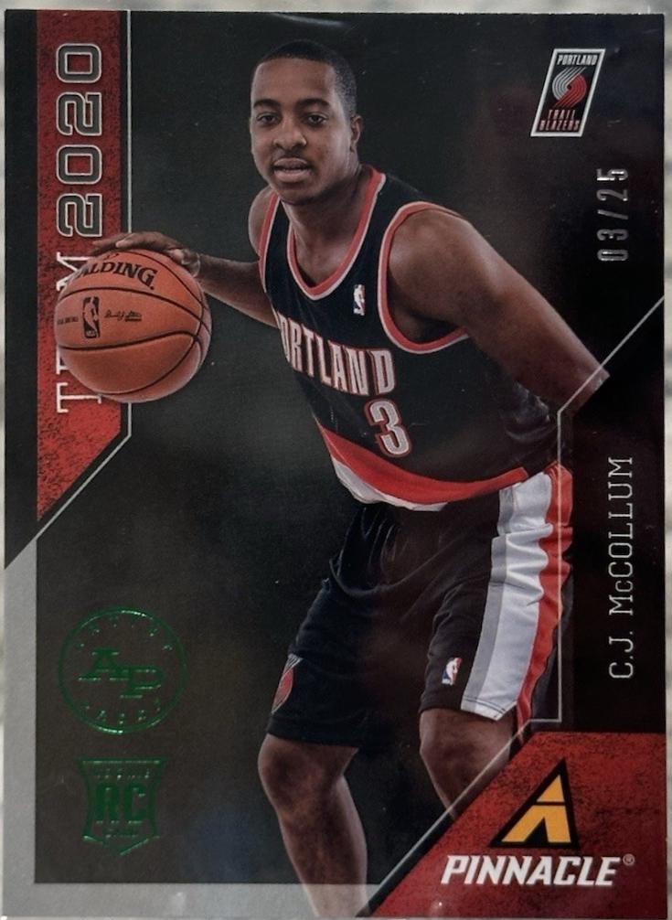 C.J. McCollum [Artist Proof Green] #1