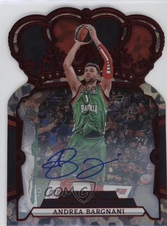 Andrea Bargnani [Autograph Crystal Red] #87