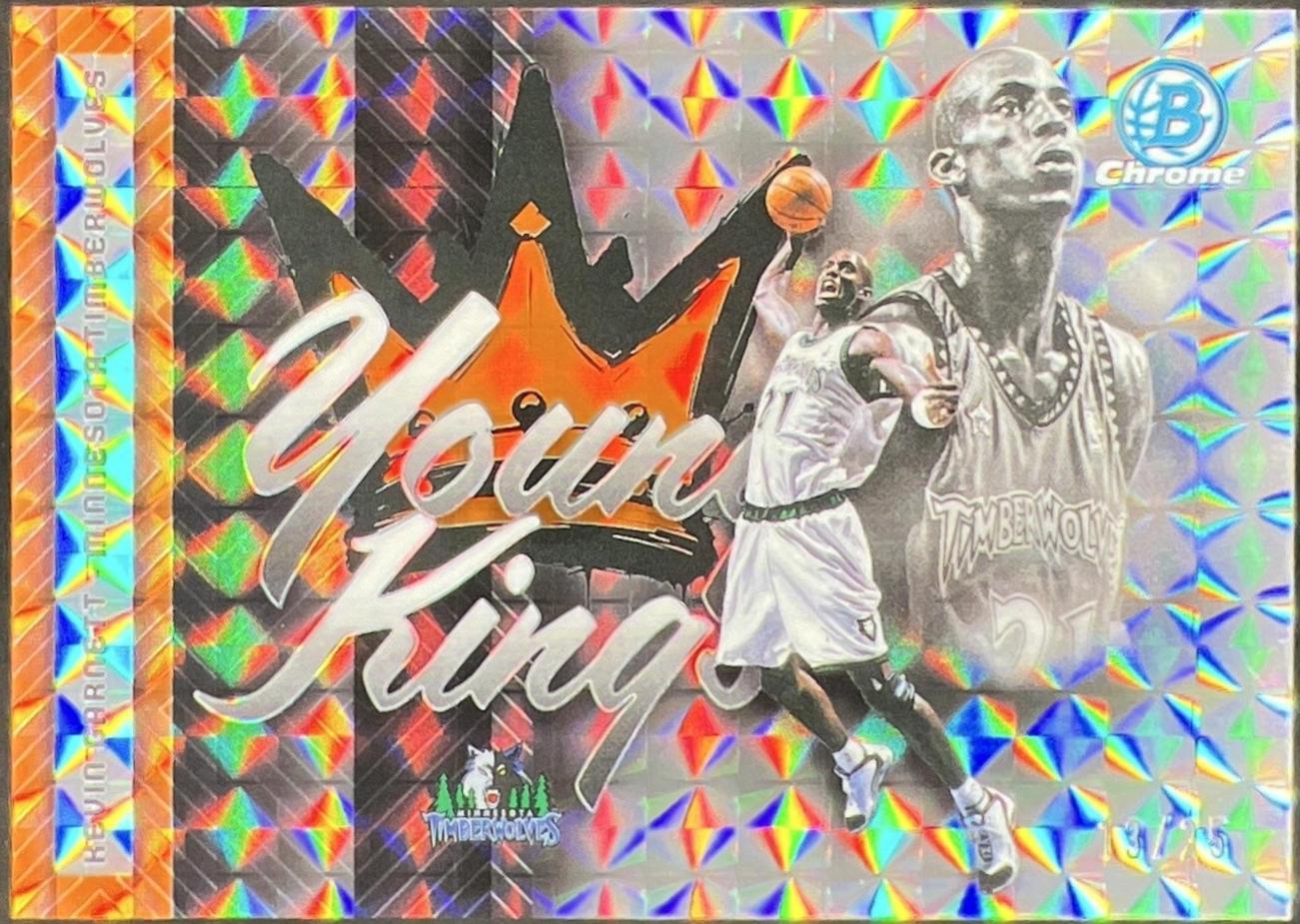 Kevin Garnett [Orange Refractor] #YK-21