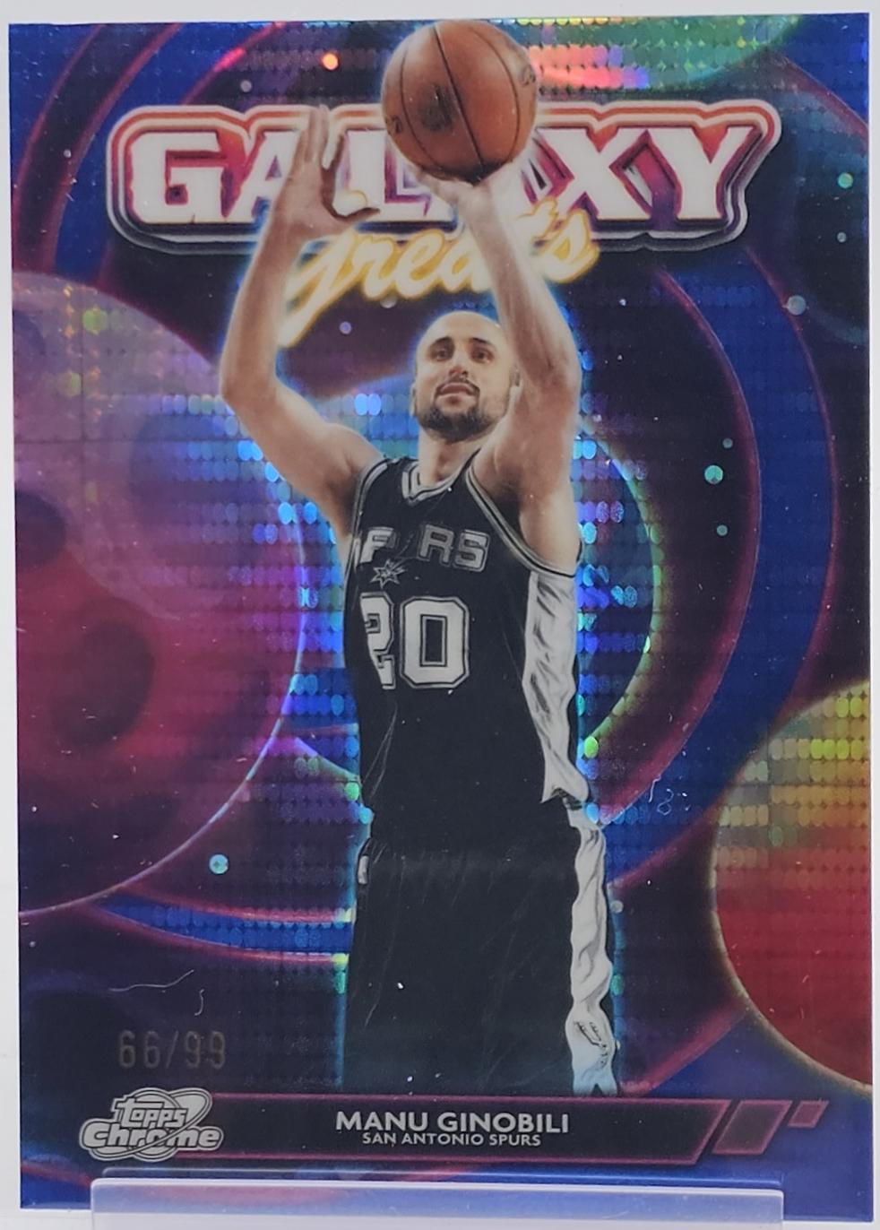 Manu Ginobili [Blue Moon Refractor] #GG-25