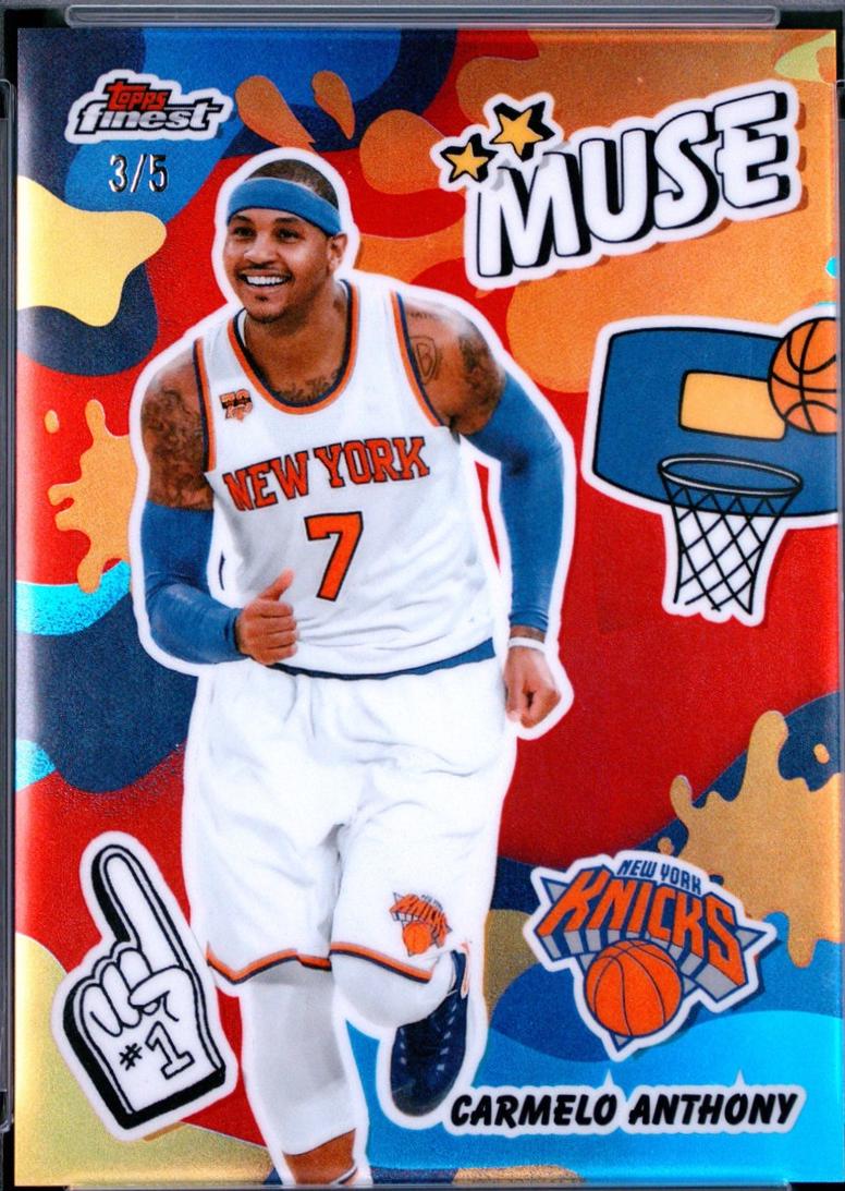 Carmelo Anthony [Red Refractor] #M-7