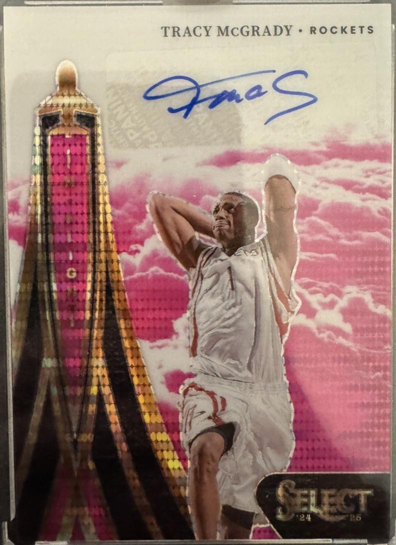 Tracy McGrady [Neon Purple Pulsar Prizm FOTL] #IFS-MCG