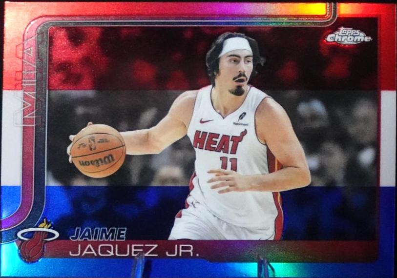 Jaime Jaquez Jr. [Blue Basketball Refractor] #161