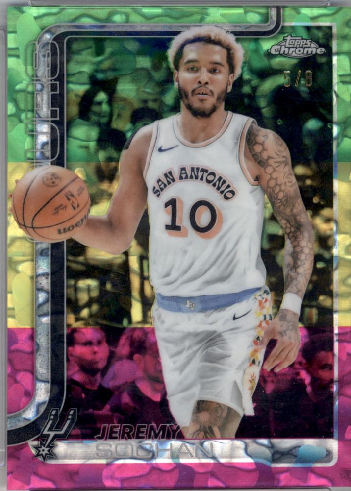 Jeremy Sochan [Tri-Color Refractor] #239