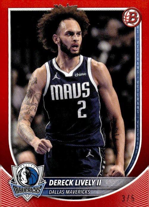 Dereck Lively II [Red Border] #198