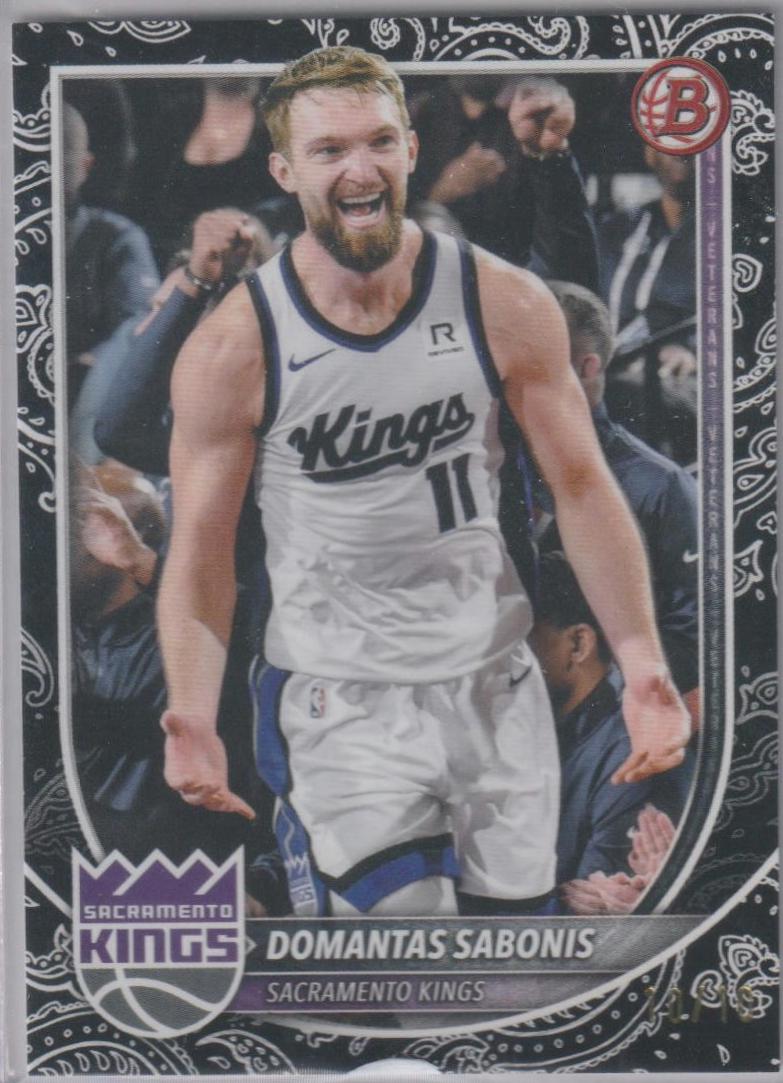 Domantas Sabonis [Black Border] #129