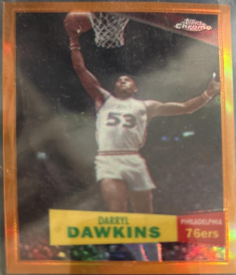 Darryl Dawkins [1957 Orange Refractor] #76
