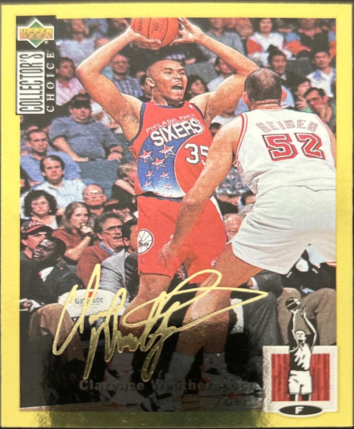 Clarence Weatherspoon [Gold Signature] #35