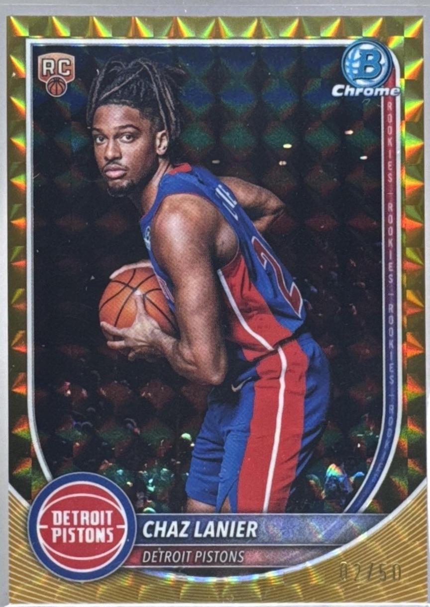 Chaz Lanier [Gold Geometric] #BCV-38