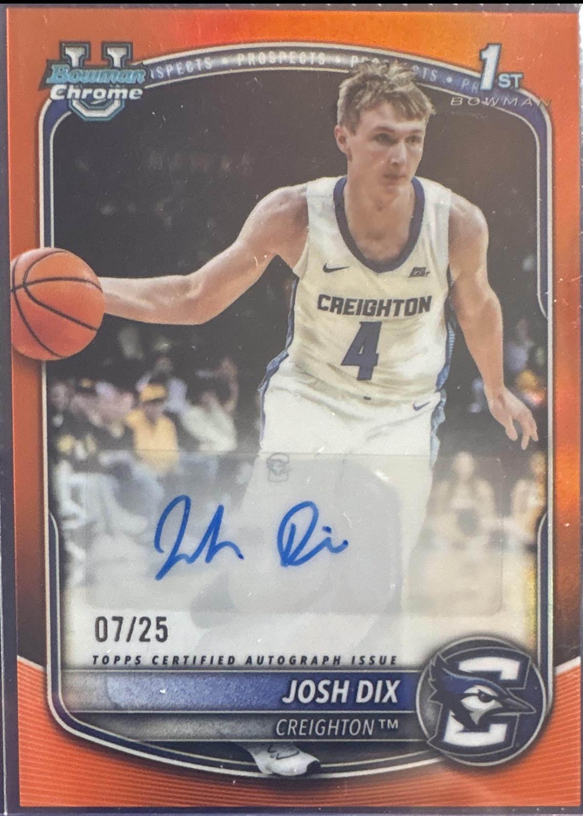 Josh Dix [Orange Geometric] #CPA-JD