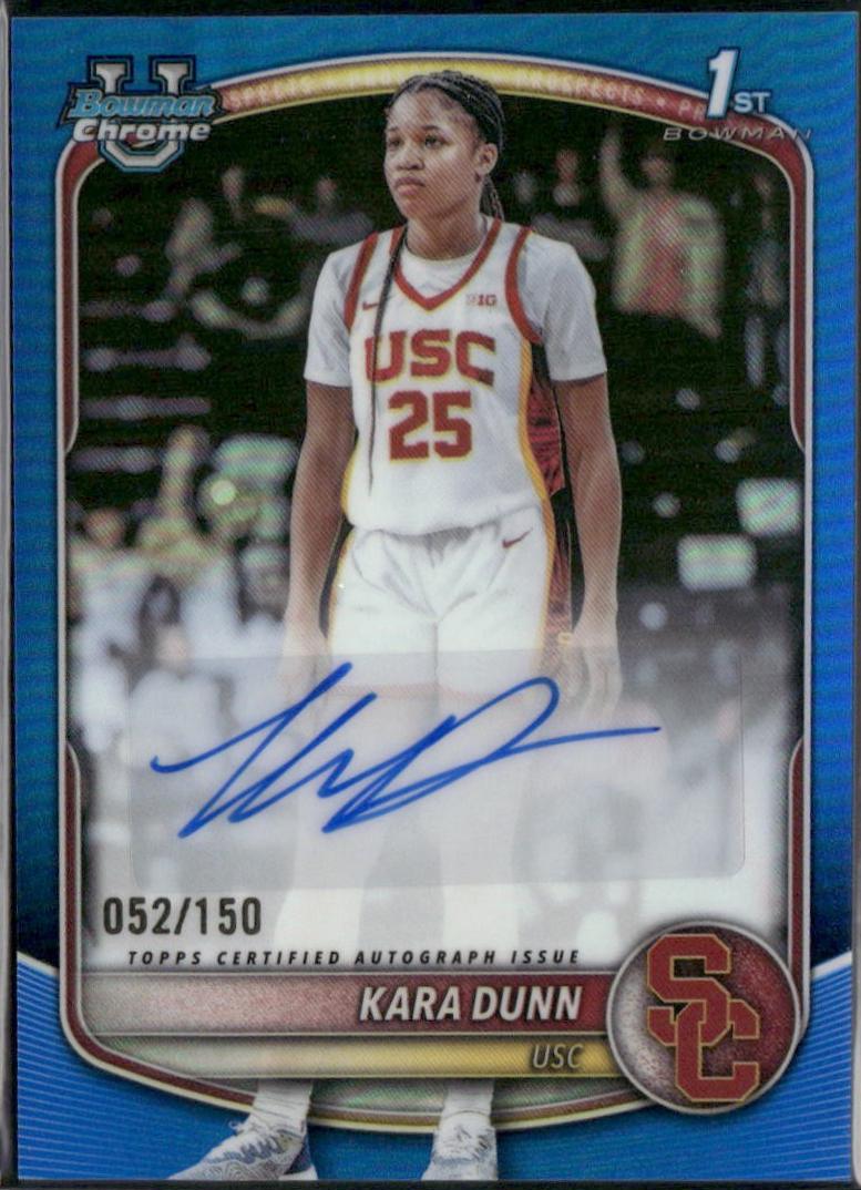 Kara Dunn [Blue Refractor] #CPA-KD