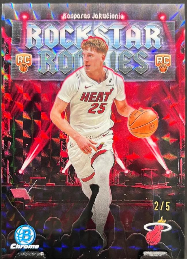 Kasparas Jakučionis [Red Refractor] #RR-20