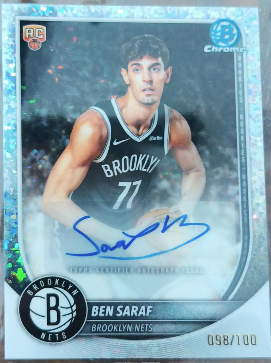 Ben Saraf [Mini-Diamond Refractor] #BCA-BA