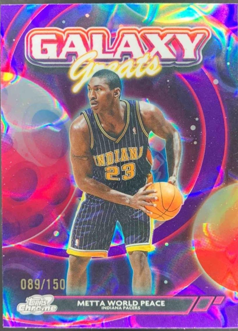 Metta World Peace [Purple Nebula Refractor] #GG-31