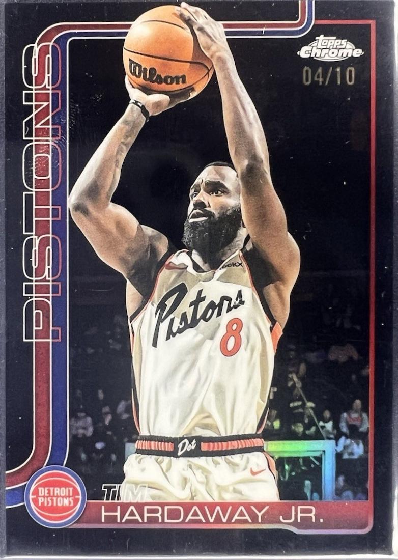 Tim Hardaway Jr. [Black Refractor] #7