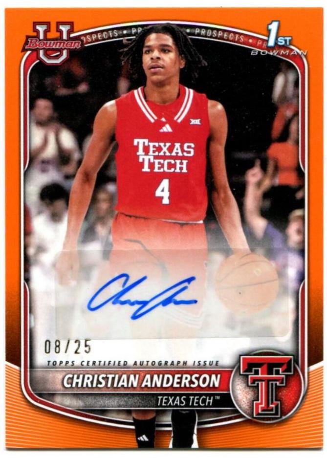 Christian Anderson [Orange Border] #PA-CA