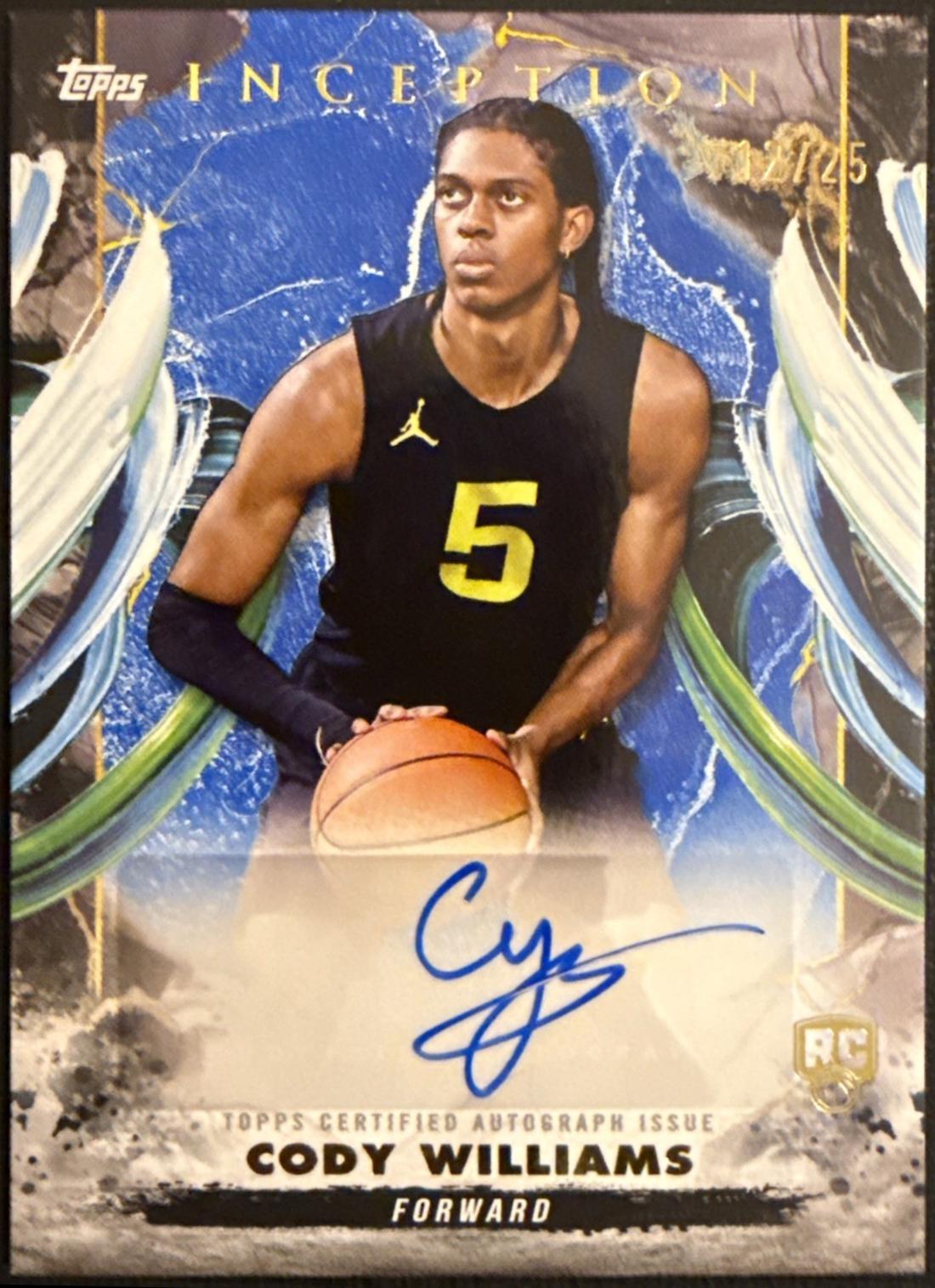 Cody Williams [Blue] #RA-CW