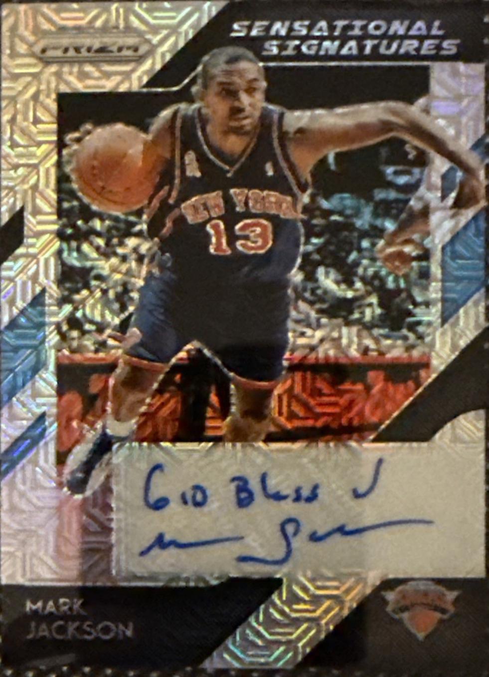 Mark Jackson [Mojo Prizm] #SS-MJK