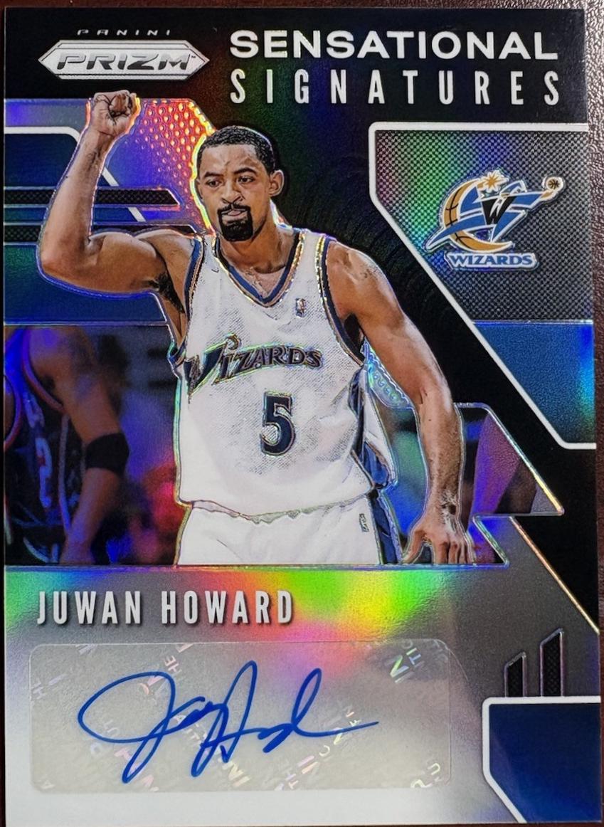 Juwan Howard [Black Prizm] #SS-JWH