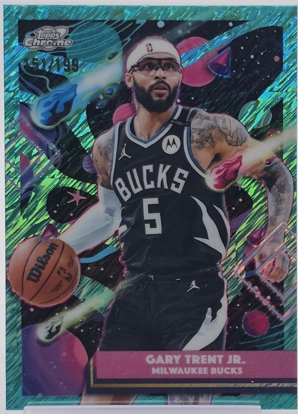 Gary Trent Jr. [Aqua Equinox Refractor] #56