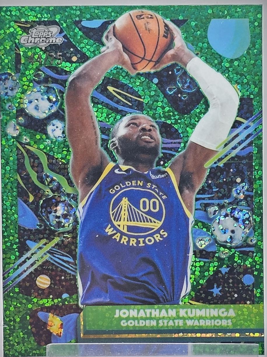 Jonathan Kuminga [Green Space Dust Refractor] #27