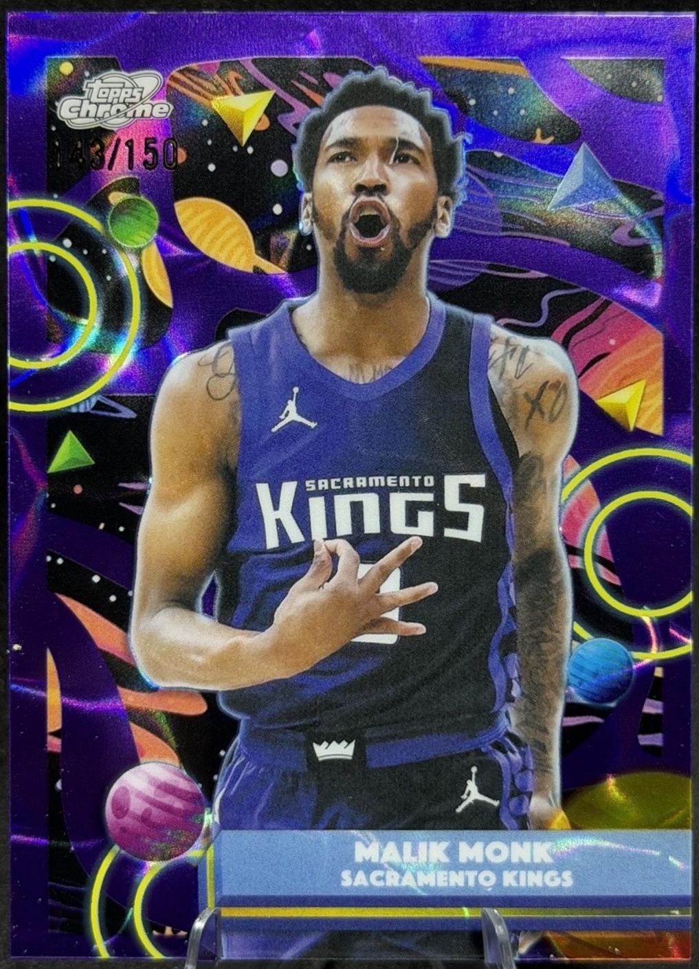 Malik Monk [Purple Nebula Refractor] #88