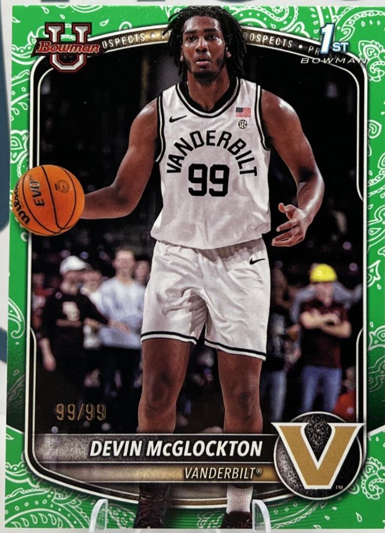 Devin McGlockton [Green Pattern Border] #BPP-56