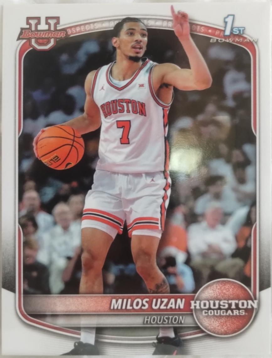 Milos Uzan [Bowman Logo Pattern] #BPP-40