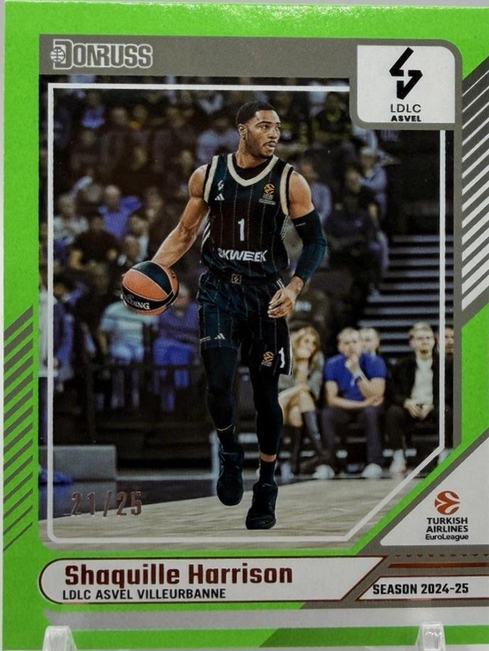 Shaquille Harrison [Neon Green Flood] #81